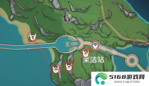 原神泡泡桔采集路线一览10