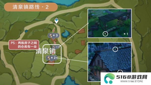 原神慕风蘑菇分布图采集路线13