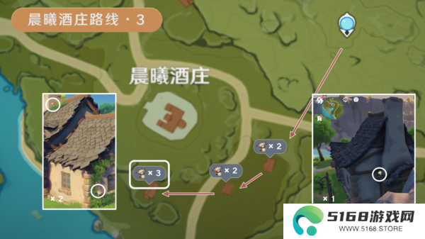 原神慕风蘑菇分布图采集路线21