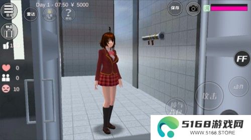 樱花校园模拟器如何获得火箭筒5
