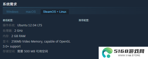 《Neverway》游戏配置要求介绍